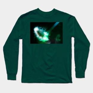 Spooky green alien Jellyfish Long Sleeve T-Shirt